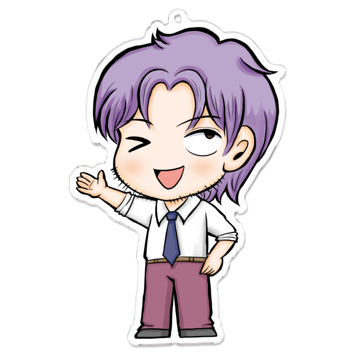 アクリルキーホルダー - 100 x 100 (mm)