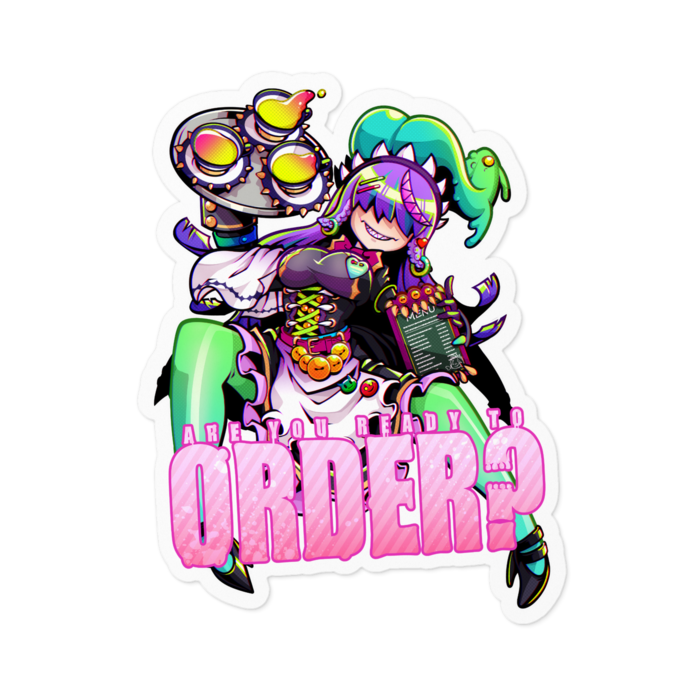 ステッカー - 100 x 100 (mm)