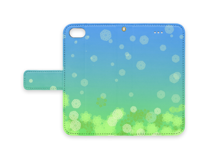 手帳型iPhoneケース - iPhone 8 / 7 - ストラップ穴 あり