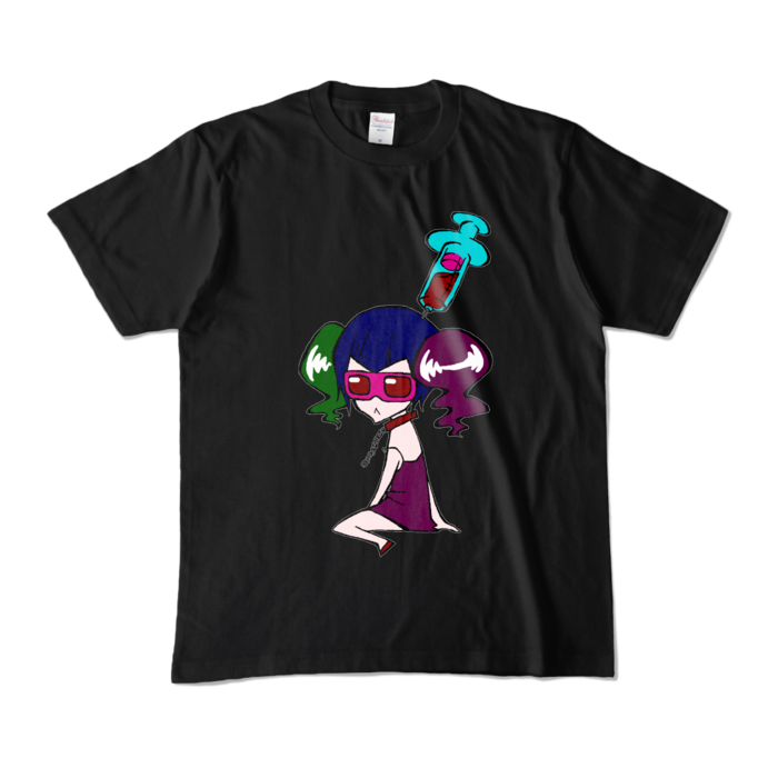 カラーTシャツ - M - ブラック (濃色)