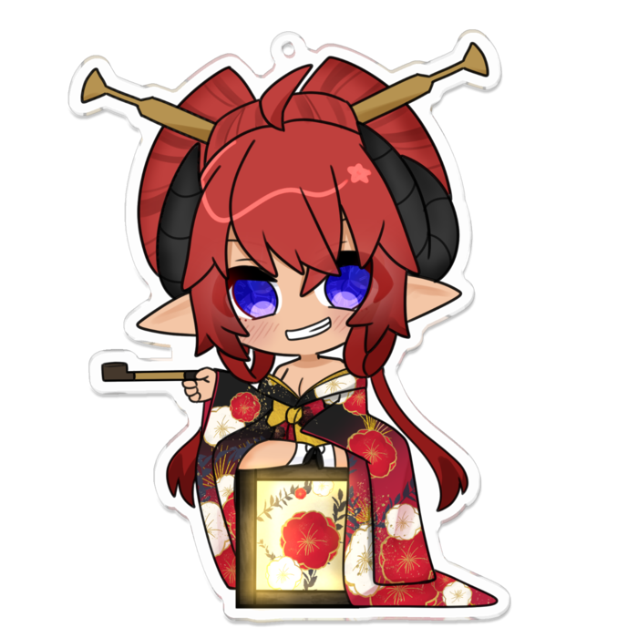 アクリルキーホルダー - 100 x 100 (mm)