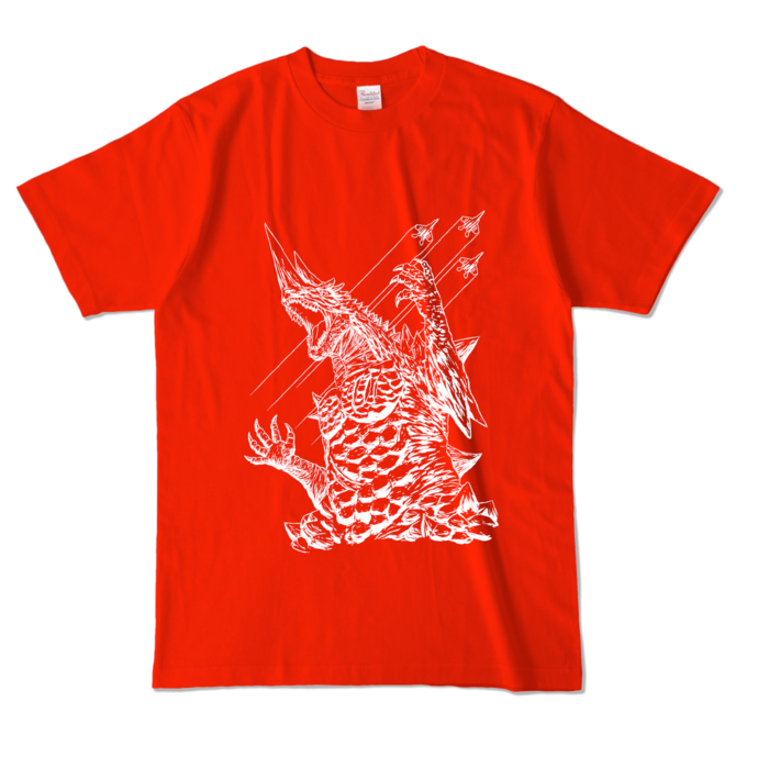 カラーTシャツ - L - レッド (濃色)