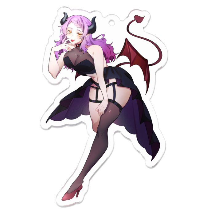 アクリルキーホルダー - 70 x 70 (mm)
