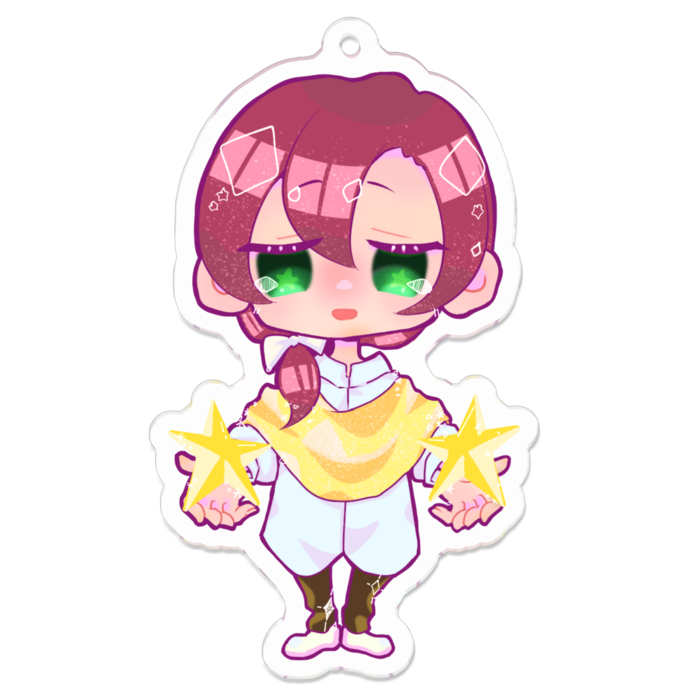 アクリルキーホルダー - 70 x 70 (mm)