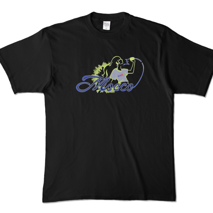 カラーTシャツ - XL - ブラック (濃色)