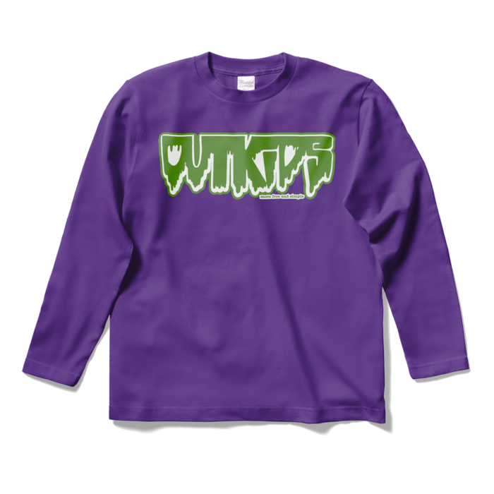 ロングスリーブTシャツ - S - パープル