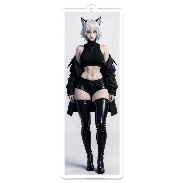 アクリルキーホルダー - 100 x 100 (mm)