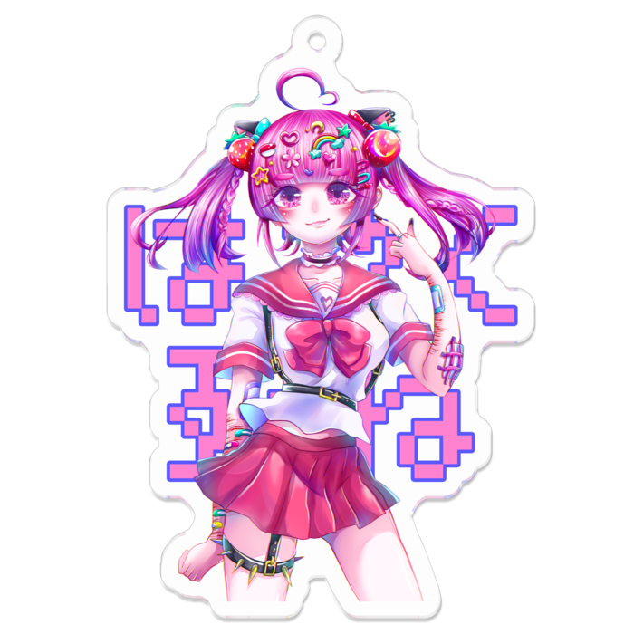 アクリルキーホルダー - 70 x 70 (mm)