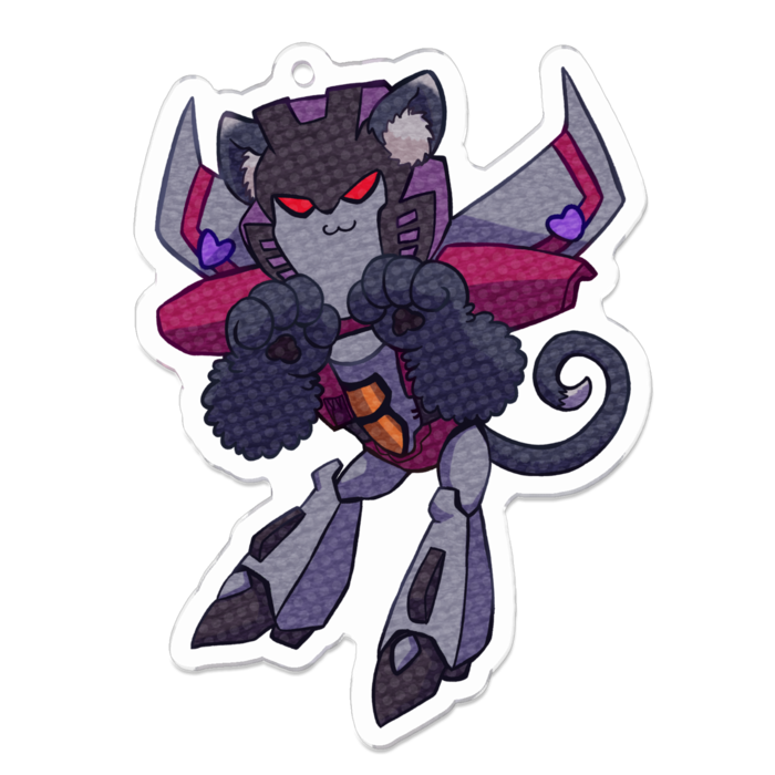 アクリルキーホルダー - 70 x 70 (mm)
