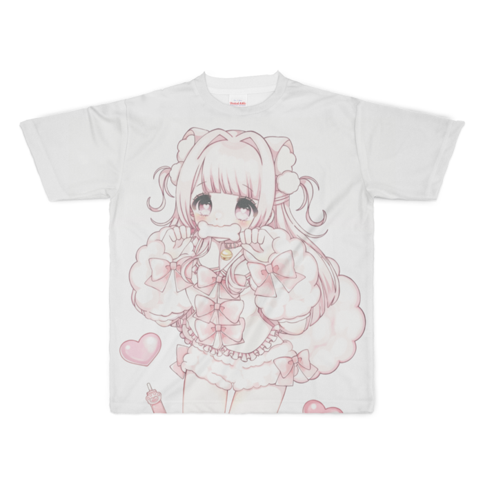フルグラフィックTシャツ - XL - 正面印刷のみ