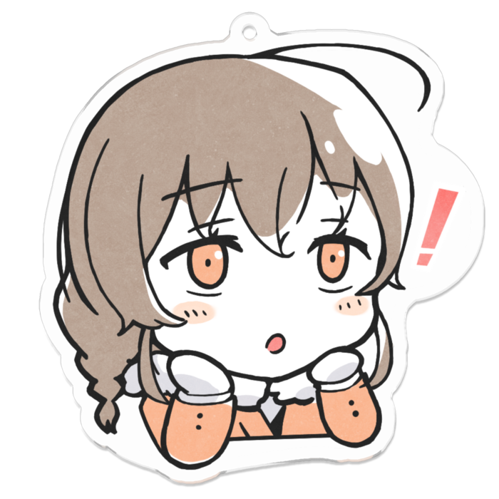 アクリルキーホルダー - 70 x 70 (mm)