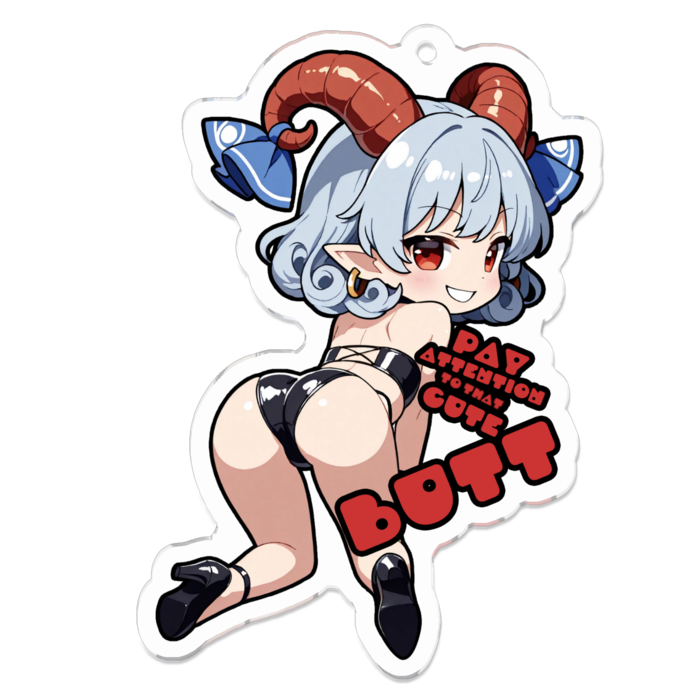 アクリルキーホルダー - 70 x 70 (mm)