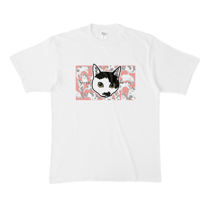顔だけキリチャンカワイイTシャツ - XL - 白