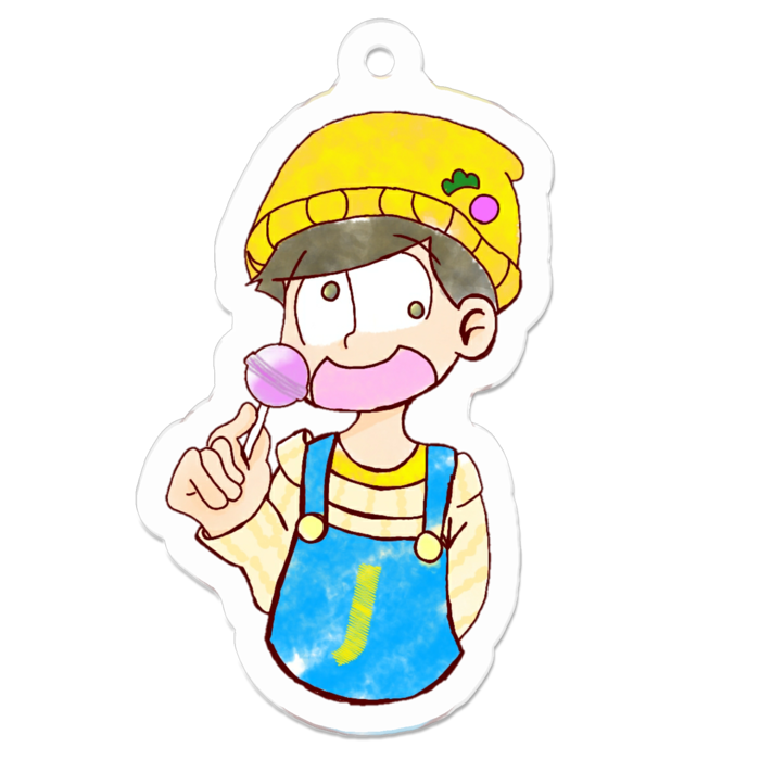 アクリルキーホルダー - 50 x 50 (mm)