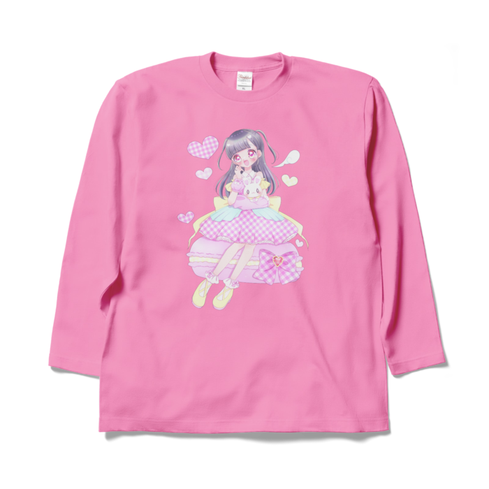 ロングスリーブTシャツ - XL - ピンク