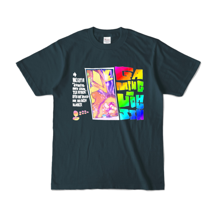 カラーTシャツ - S - デニム (濃色)