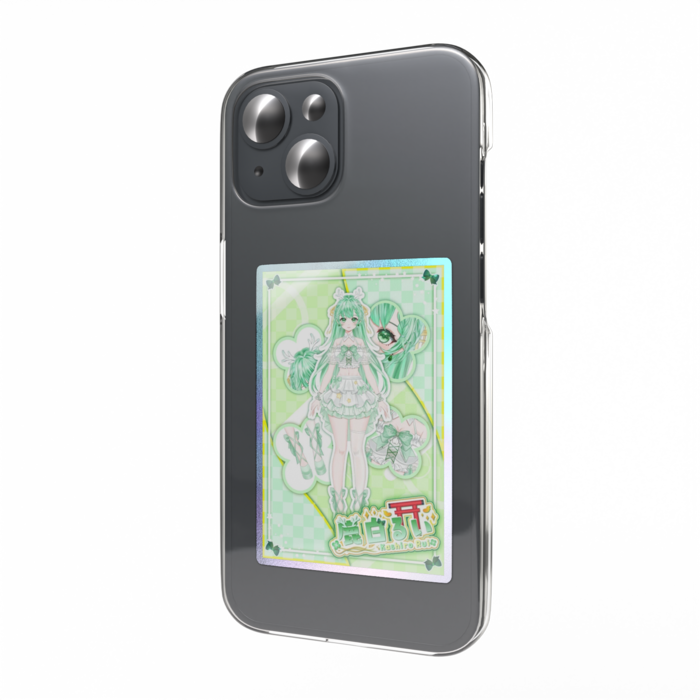 オーロラスマホステッカー - 縦