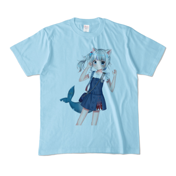 カラーTシャツ - M - ライトブルー (淡色)