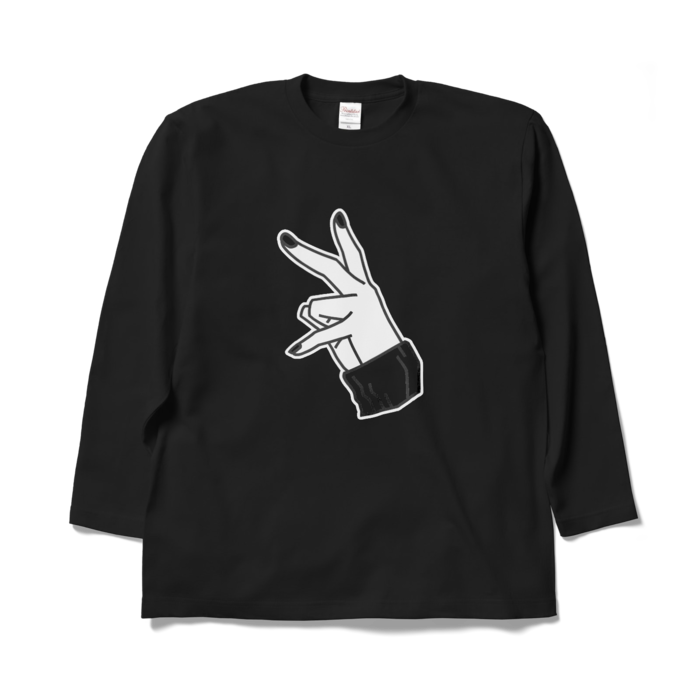 ロングスリーブTシャツ - XL - ブラック