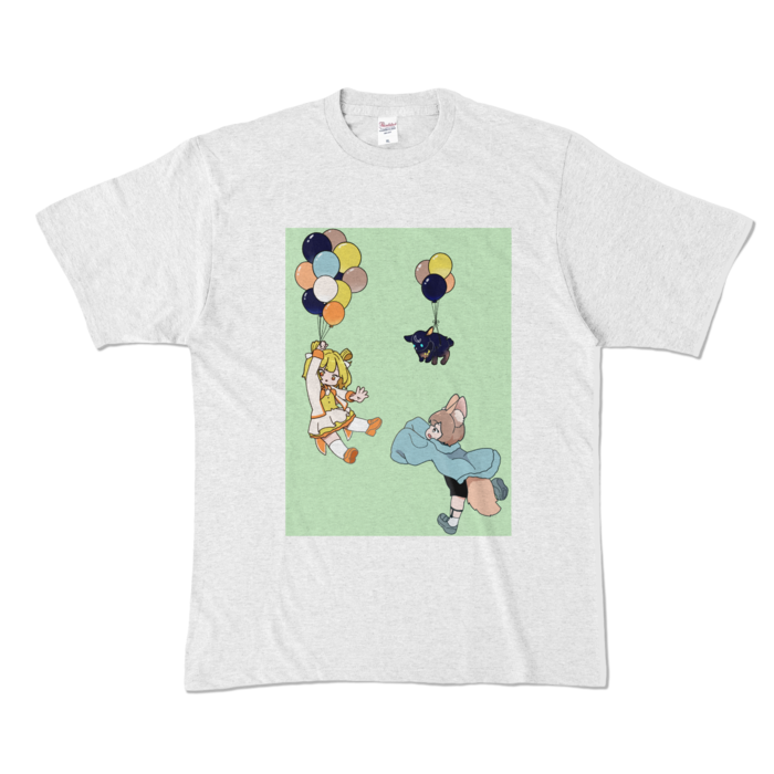 カラーTシャツ - XL - アッシュ (淡色)