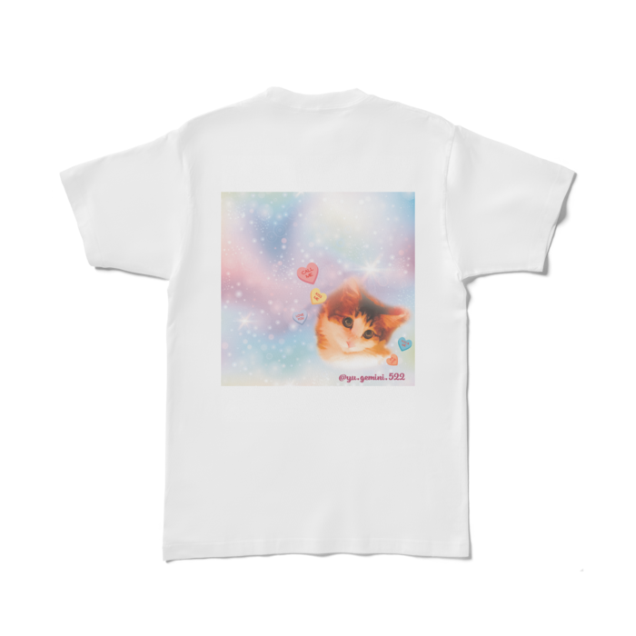 Tシャツ - L - 背面　(キキララ)