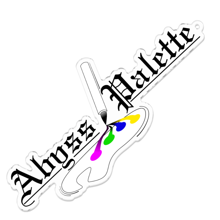 大アクリルキーホルダー - 100 x 100 (mm)