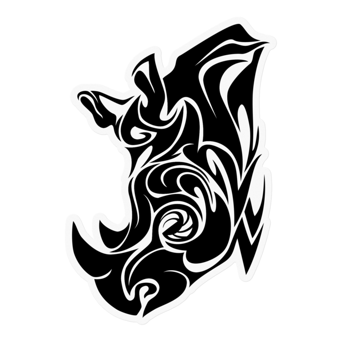 背景透明ステッカー - 100 x 100 (mm)(1)