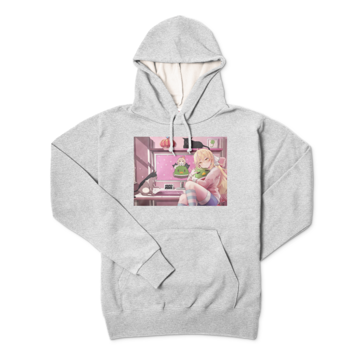 パーカー - L - 杢グレー(1)