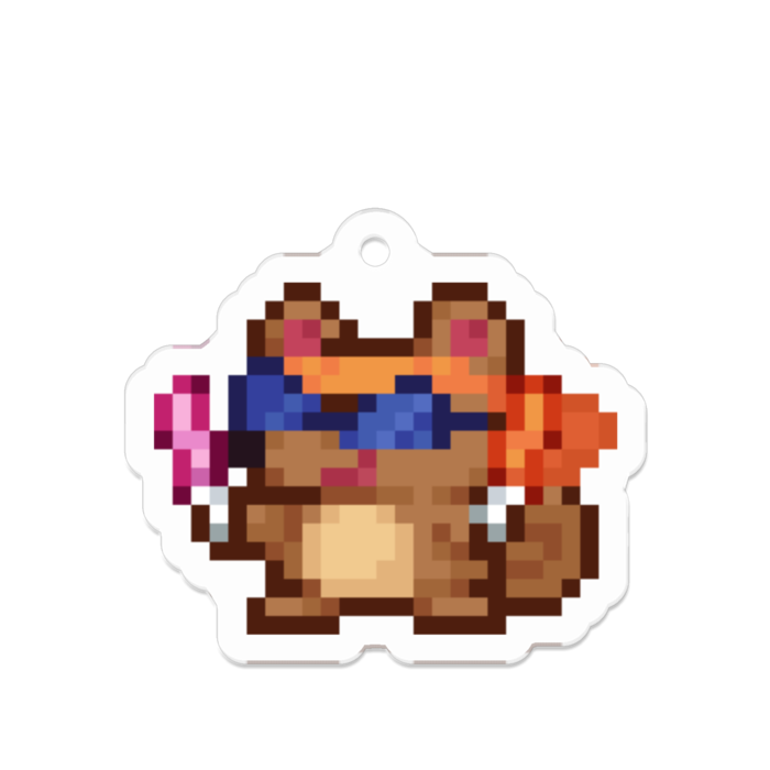 アクリルキーホルダー - 50 x 50 (mm)
