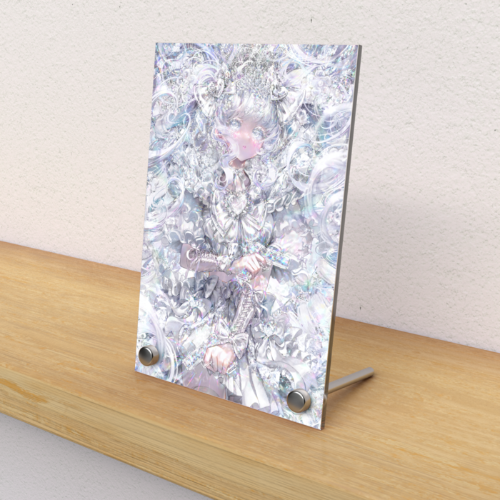 アクリルフォトパネル(クリア) Acrylic photo panel (clear) - 縦100 × 148mm