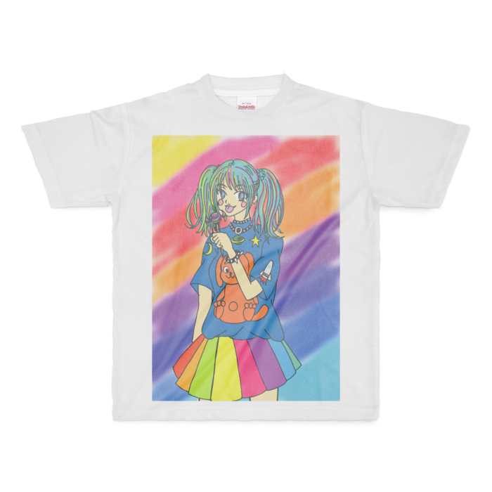フルグラフィックTシャツ - M - 正面印刷のみ