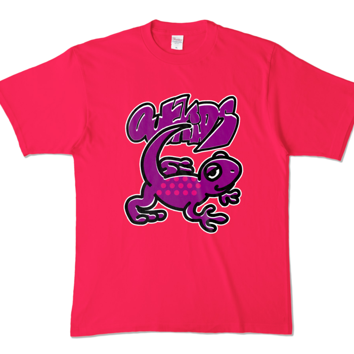 カラーTシャツ - XL - ホットピンク (濃色)