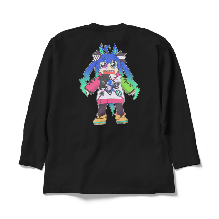 ロングスリーブTシャツ - XL - ブラック