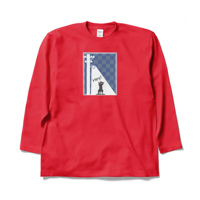 ロングスリーブTシャツ - XL - レッド