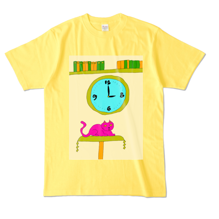 カラーTシャツ - L - イエロー (濃色)
