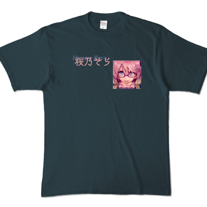 カラーTシャツ - XL - デニム (濃色)