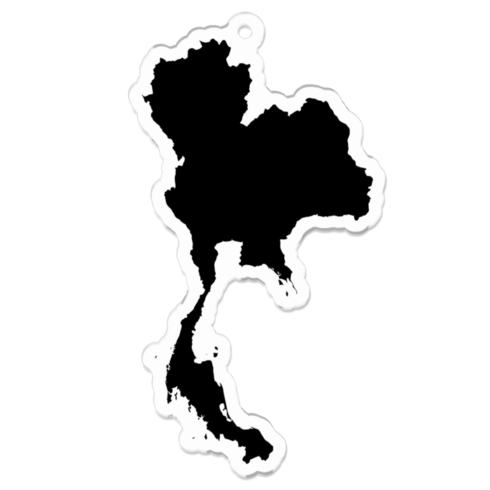 アクリルキーホルダー - 70 x 70 (mm)