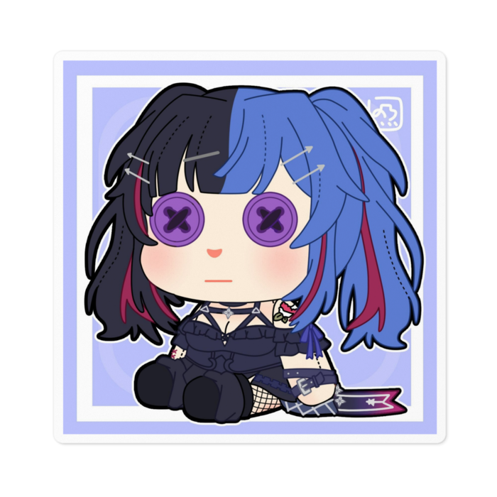 ステッカー - 100 x 100 (mm)