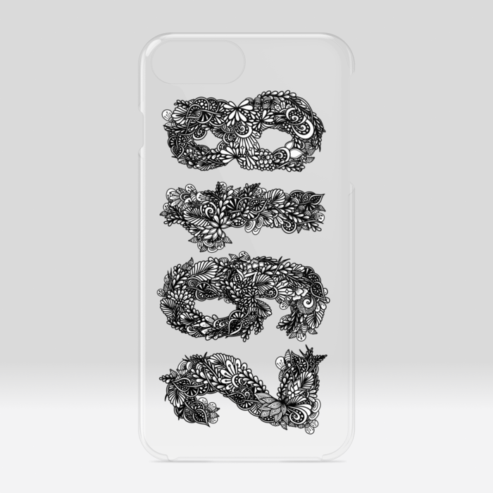 クリアiPhoneケース - iPhone 6 Plus / 7 Plus / 8 Plus