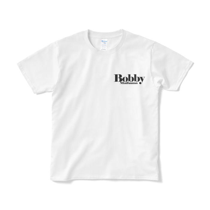 BobbyのTシャツ（ワンポイントロゴ・ブラック） - S