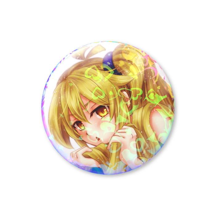 ホログラム缶バッジ - 76mm