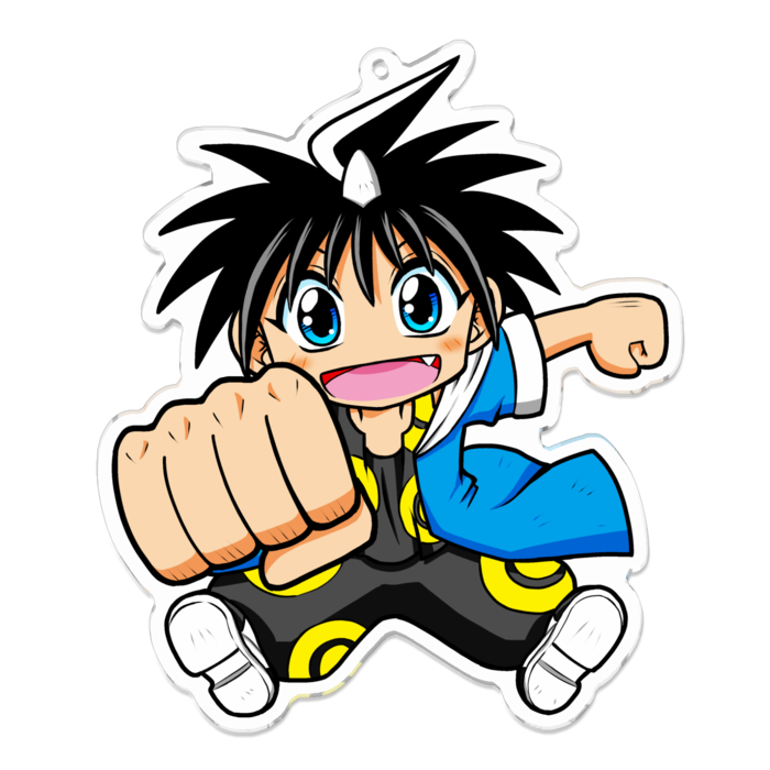 アクリルキーホルダー - 100 x 100 (mm)