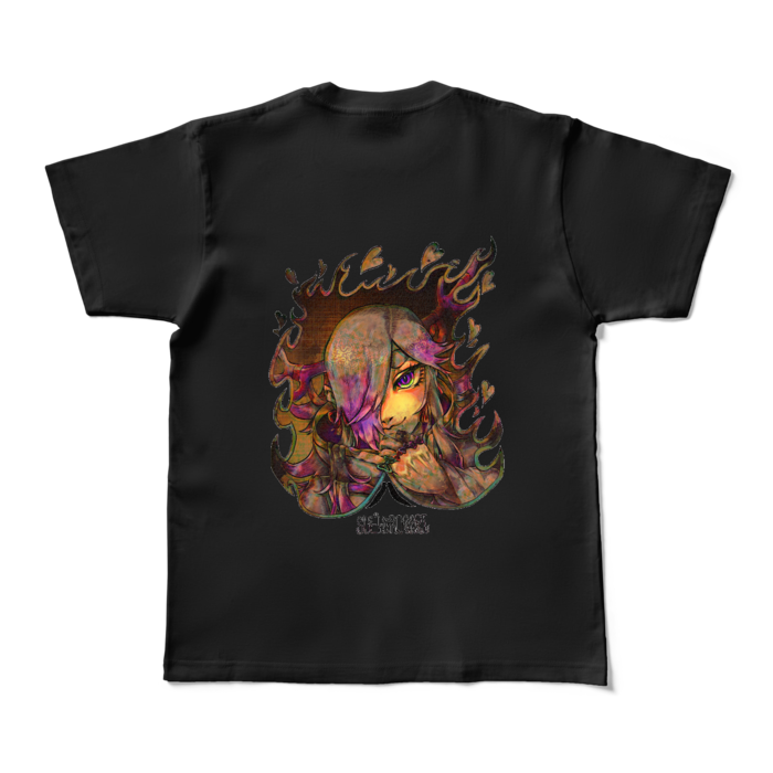 錆ムーディーTシャツ背中デザインM