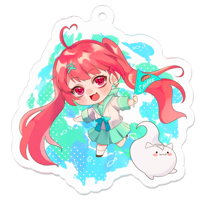 アクリルキーホルダー - 50 x 50 (mm)