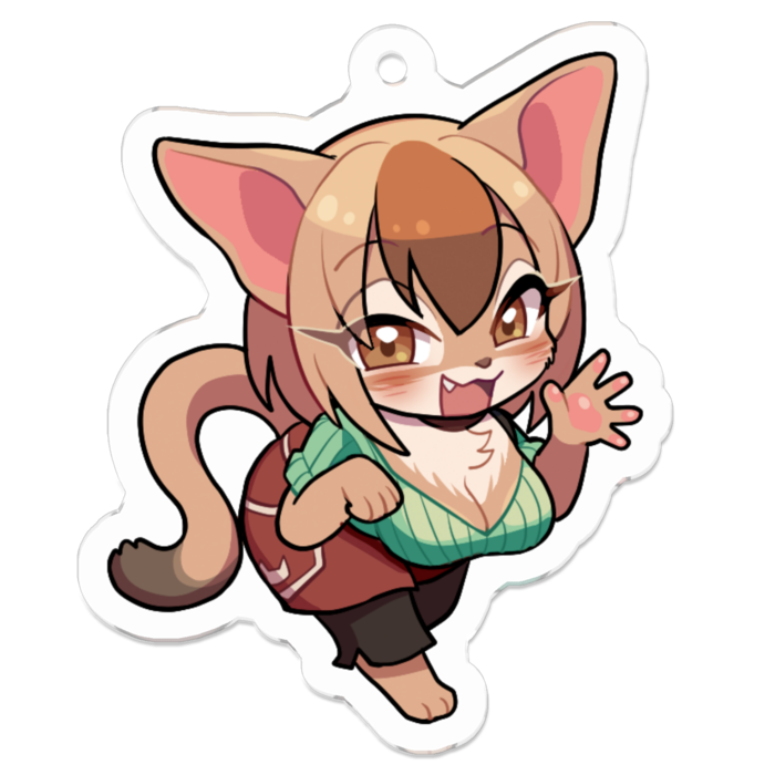 アクリルキーホルダー - 50 x 50 (mm)