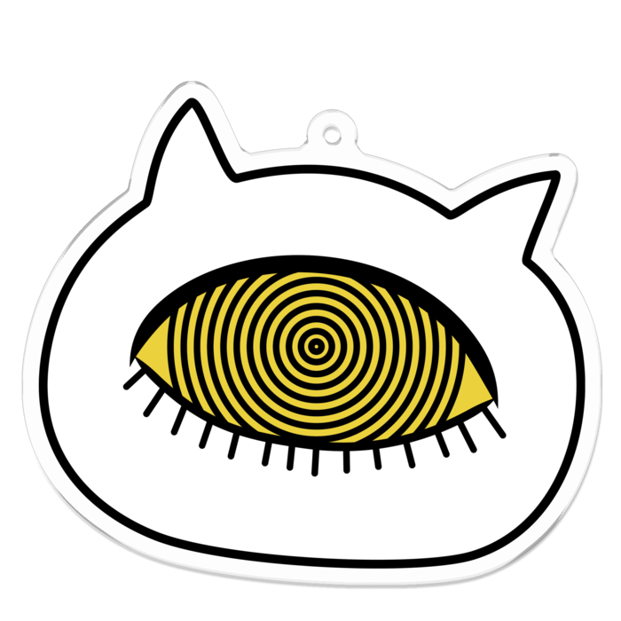 アクリルキーホルダー - 70 x 70 (mm)