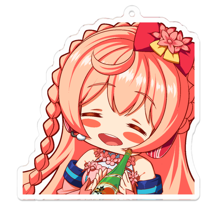 アクリルキーホルダー - 70 x 70 (mm)