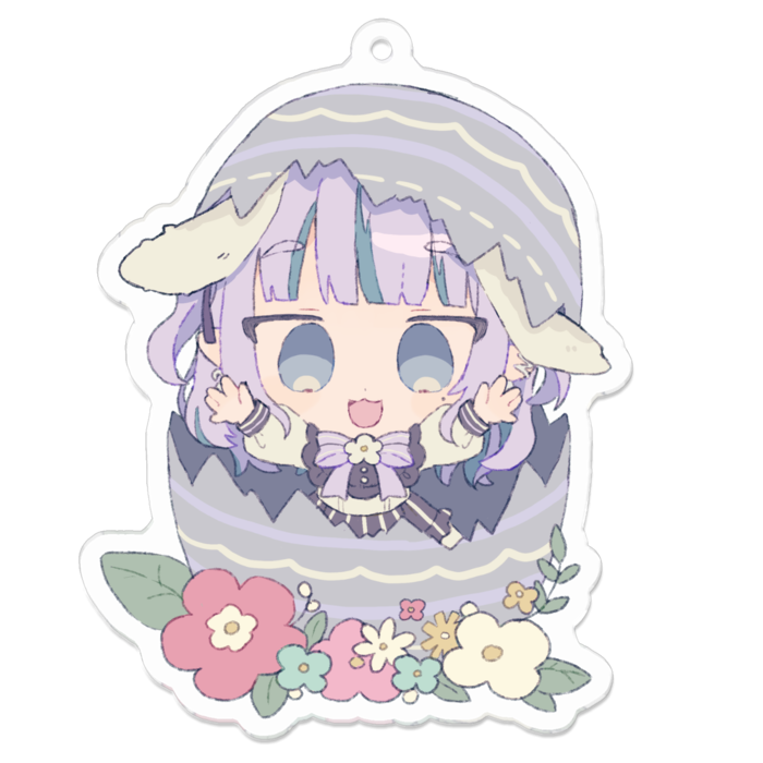 アクリルキーホルダー - 70 x 70 (mm)