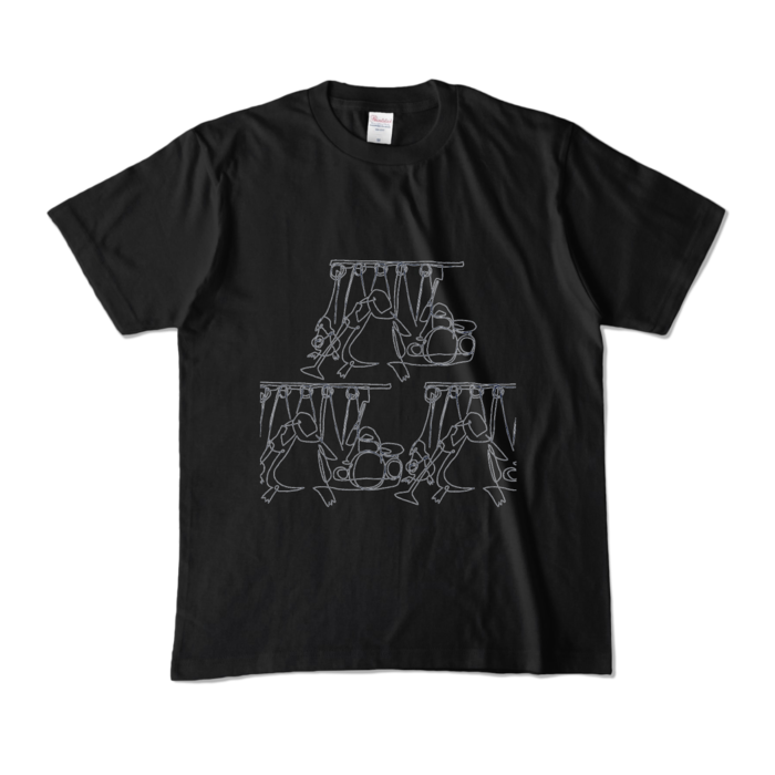 カラーTシャツ - M - ブラック (濃色)