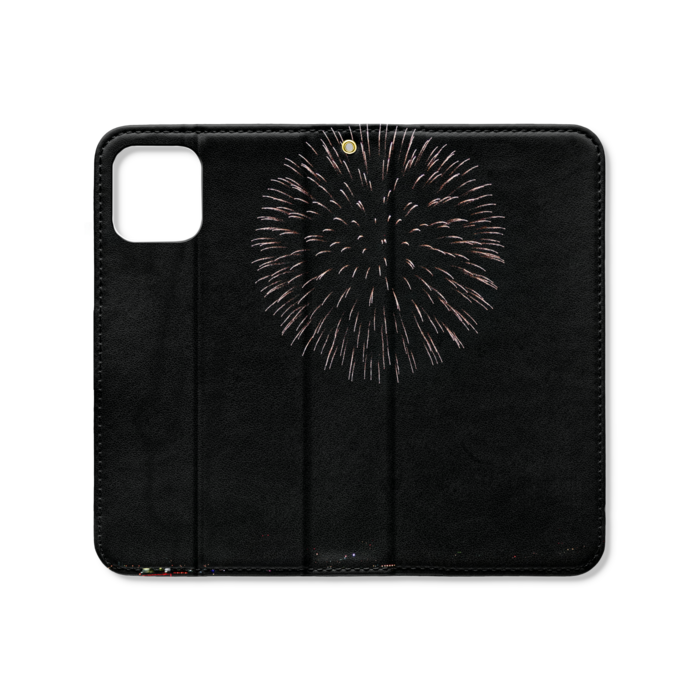 手帳型iPhoneケース(ベルトなし) - iPhone 11 Pro - ストラップ穴 あり